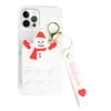 Christmas Caroon Poppers Bubbles Santa Xmas Tree Snowman Mini Wallet Phone Case For iPhone 13 12 11 Pro Max XR XS 876 5 S21 Gifts G118E7AD
