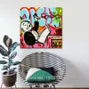 Alec Graffiti painting pop street urban money art on canvaswall pictures for living room home decor wall decoratior3 T200904
