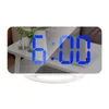 Klockor Tillbehör Andra digital väckarklocka Display Mirror Memory Funktion LED -skärm Electronic 1