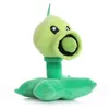 النباتات مقابل Zombies Peashooter Plush Toy Dolled Doll مع Pea 17cm 6 7inch202n