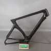 Aero Racing Carbon Road Bike Frame TT-X3 Disc Freno de disco Todo Negro BB386 142 * 12mm a través del eje