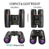 Portable Mini Binoculars Telescopes 30x60 Zoom Outdoor Day And Night Camping Travel Vision Spotting Scope Optical Folding Binoculars 2023