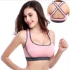 Reggiseno Yoga elegante alla moda Cross Back Running Sport Top Donna Regolazione senza cuciture Push Gather Corsetto corpo all'ingrosso