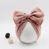 Lovely Handmade Double Layer Bowknot Toddler Caps Fashion Sweet Solid Color Bows Hats Kids Hair Accessories Photography Props