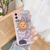 Funny Sun Moon Face Shockproof Phone Case dla iPhone 11 Pro 7 XS Max X XR SE 8 Plus Soft TPU Matte Candy Back Cover Cover