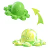 Octopus Flip Doll Squishy double face push bubble toys jouet antistress mini sensoriel pour adulte2214575
