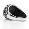 925 Sterling Silver Men's Ring Dames Hoge Sieraden