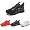 Hochwertige Nicht-Marken-Laufschuhe für Herren, Feuerrot, Schwarz, Gold, gezüchtet, Blade, modisch, lässig, Herren-Trainer, Outdoor-Sport-Turnschuhe, Größe 40–46