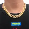 Rock Street Iced Out Hip Hop Ketting Armband 13mm Miami Cubaanse ketting voor Mannen Groothandel Gouden rapper Sieraden