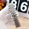 AAA Luxury Brand Watch Casual 40mm Men's Women Watches Fashion Dressdiamond Datejust Rostfritt Steel Strap Quartz Movement AU235J