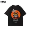 HMZ Cartoon T Shirt Printed Tshirt Men Short Sleeve Hip Hop Tee Plus Size Clothing Summer Streetwear Couple t shirts Oversized 210629