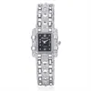 2021 Yeni Moda Bilezik Saatler Kadınlar Lüks Gümüş Bilezik İzle Güzellik Dikdörtgen Arama Tasarımcısı Bayanlar Kuvars Saatı H1012
