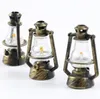 Mini Dom wyposażenia Dekoracji Kreatywny Retro Światła Kerosene Lampiony Home Decor Prezent Wood Craft Ozdoby SN5152