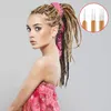 Craft Tools 6PCS 0 75mm 0 5mm Dreadlocks Crochet Hooks Set Hair Extensions Weaving Needles Interlock Needle Tool TP-300t