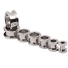 Plugs & Tunnels Jewelry100Pcs/Lot Mix 2-10Mm Stainless Steel Screw Ear Plug Flesh Tunnel Piercing Body Jewelry Drop Delivery 2021 5Uxga