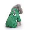 개가 코트 방수 옷 재킷 개 점프 스킷트 귀여운 애완 동물 비옷 작은 대형 비옷 의류 강아지 코트 106 v2