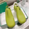 with box Biodegradable rubber slingback sandals luxury women fashion shoes One piece moulded shoe tradingbear