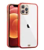 Elektroplating Clear Telefon Case Slim Prosta krawędź Powrót Pokrywa Miękkie Przezroczyste Ochraniacz do iPhone 13 13PRO MAX 12 12PRO 11 11PRO X XR XS MAX 7 7P 8PLUS