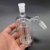 Verre Bong Narguilé Ash Catcher 8 Bras Arbre Perc 3 Couleur 14mm 18mm Mâle À Femelle 45 degrés 90 degrés Ashcatcher Pipe À Eau Bubbler Pour Bongs Narguilé Dab Rig