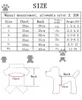 보안 강아지 셔츠 작은 개를위한 여름 옷 개가 의류 승화 인쇄 강아지 티셔츠 목화 강아지 의상 고양이 의류 조끼 18 색 도매 XS A202