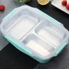 Lunch box Stainless Steel Portable Picnic office School Food Container With Compartments Microwavable Thermal Bento Box DT0024