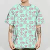 Men's T-Shirts 2021 -Selling 3D Printing Retro Small Floral T-Shirt Street Hip-Hop Style Summer Plus Size Clothing Funny
