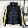 Erkekler Down Parkas Designer Kış Ceket Erkekler Katlar Kadınlar Mektuplar Moda Erkek Ceketleri Açık Sokak Giyim Homme Unisex Coat Boyut S-XL M011