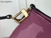 The Spring Street Бледно-розовая сумка из металлизированной натуральной кожи, сумки через плечо, шикарная женская сумка через плечо для девочек, кошелек с замком7395459