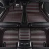 Tapetes de carro de couro artificial para tesla modelo 3 SX Y acessórios tapete alfombra Luxury-Surround2083