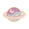 Europese Kleurrijke Space Star Planet Serie Broche Pin Unisex Vrouwen Universe Legering Emaille Kleding Badge Rugzak Pak Clot3204