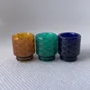 810 Snake Skin Resin Drip Tips Honycomb Cobra Dripper Tip for TFV8 TFV12 Big Baby with Candy Package