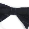 Men's Wool Vintage Bow For Men Women Tuxedo Solid Big Bowtie Bowknot Adult Mens Bowties Cravats Black Neck Tie Butterfly