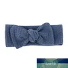 Children Ears Hair Ornaments Tie Bow Headband Hoop Stretch Knot Cotton Headbands Accessories For Toddlers Turban OWC7071