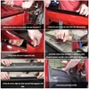 4 PC Kit Rubber Felt Front Door Window Sweep Trim Seals Car Belt Weatherstrip Dew Wipe Set For 87-97 Ford Bronco F150 F250 F350 PQY-FBL12