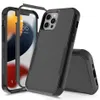 Commuter 3in1 Armor Phone Cases for iPhone 13 12 Mini 11 Pro XS Max XR 7 8 Samsung S22 S21 Ultra TPU Hard PC Frame Shockproof Defender Cover