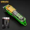 WMARK NG 408 GREEN COLOR STYPERENT PROFECTION CLIPPER CLISPLER CORLLARK TRIMMER مع Fade Blade 220623