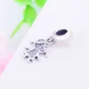 Mooie 100% 925 Sterling Zilver Kinderen Jongen Meisje Dangle Charms Kralen Fit Originele Pandora Charms Armband DIY Sieraden Maken Q0531