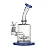 Smoking 8 inch Glass Bong Thick Banger 100% High Borosilicate water pipe with free glassbowl