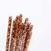 PP Leopard Printed Plastic Straws Reusable and Customizable Whole2079764