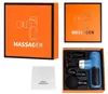 Mini Electric Muscle Massage Gun Pocket Neck Massager Sportbehandling för kroppsmassage Avkoppling Smärtlindring Slimming Shaping