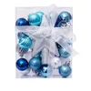 3cm x 30 Pieces per Box Christmas Tree Decorations Indoor Decor Colorful Painted Balls Ornaments SYBA10