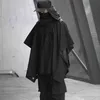 11 BYBB'S SOMBRE Fonctionnelle Cape Ninja Veste Trench Streetwear Tactique Pull À Capuche Coupe-Vent Châle Manteau Hommes 211217