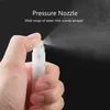 2ml 3ml 5ml 10ml animal de estimação plástico frasco de perfume vazio garrafa de pulverizador de pulverizador pequeno atomizador de parfume transparente amostra de perfume claro transparente
