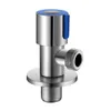 Turn Angle Stop Water Valve 304 Stainless Steel Faucet Triangle Valve G1/2 For Bathroom/Kitchen/Toilet Taps JK2103XB