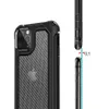 Carbon Fiber Pattern Military Armor Case For Apple iPhone 11 Pro Max 11Pro iPhone11 Silicone Shockproof Protective Phone Cover6958461