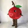 Fruto Litchi Mascot Traje de Halloween Natal Cartoon Personagem Outfits Terno Publicidade Folhetos Roupas Carnaval Unisex Adultos Outfit