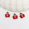 50pcs Classics Colorful Enamel Zinc Alloy Pendant Charm Ladybird Classic Necklace Pendant DLY Accessories DIY Jewelry Crafts273C