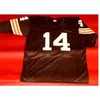 Uf chen37 Goodjob Men Youth Women Vintage #14 Otto Graham Custom 3/4 Sleeve Football Jersey Size S-5xl ou personalizado qualquer nome ou número de camisa