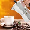 Coffee Maker Aluminum Mocha Espresso Percolator Pot Coffee Maker Moka Pot 1cup/2cup/3cup/6cup/9cup Stovetop Coffee Maker 210309