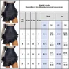 Gonne aderenti sexy Donna Pu Leather Party Fashion Solid Irregular Faux Female Ruffles Matita D30 210629